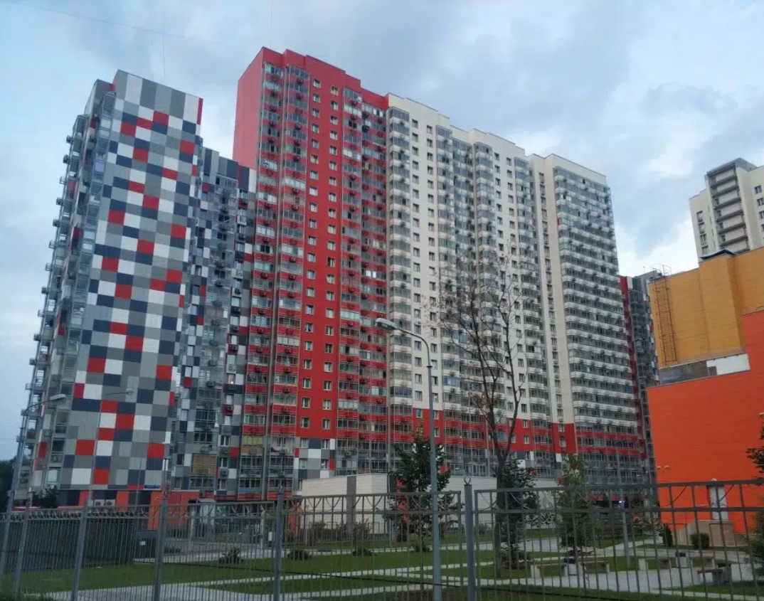 фасад дома, здание по адресу г Москва, Пятницкое шоссе, д 21